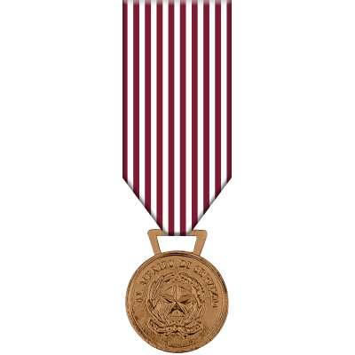 Medaglia al Merito di servizio per la Polizia di Stato (10 anni)