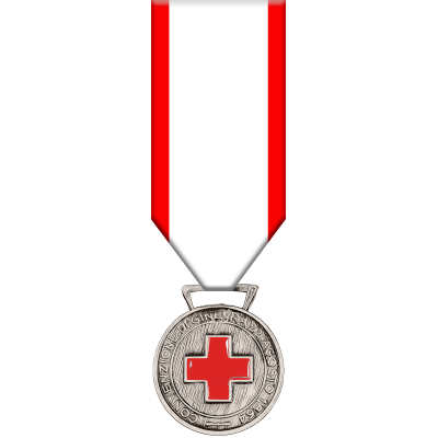 Medaglia Diploma Infermiera Volontaria CRI