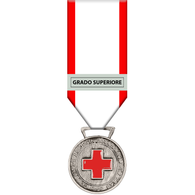 Medaglia Diploma Infermiera Volontaria CRI - Grado Superiore