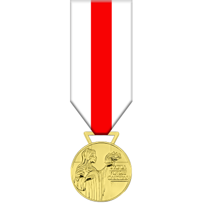 Medaglia Diploma di Benemerenza Croce Rossa Italiana di 1° Classe