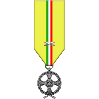 Medaglia Commemorativa con Spade Incrociate Golfo Persico periodo dal 17 gen. 1991 al 12 apr. 1991