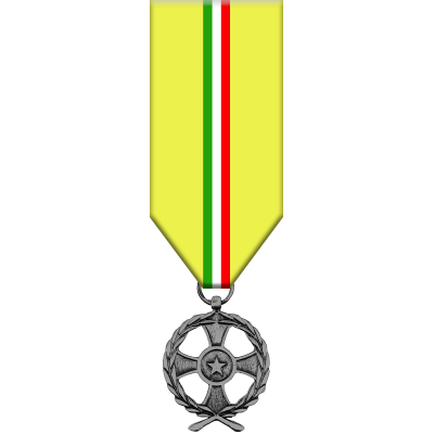 Nastrino Commemorativo Golfo Persico periodo dal 24 ago. 1991 al 16 gen. 1991 e dal 13 apr. 1991 al 2 ago. 1991