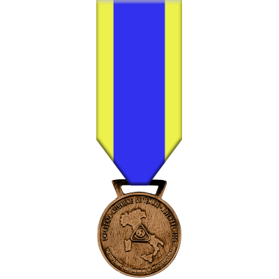 Medaglia Commemorativa Alluvione in Piemonte (Min. Interno)