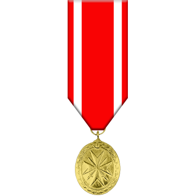 Medaglia SMOM al Merito Melitense Oro