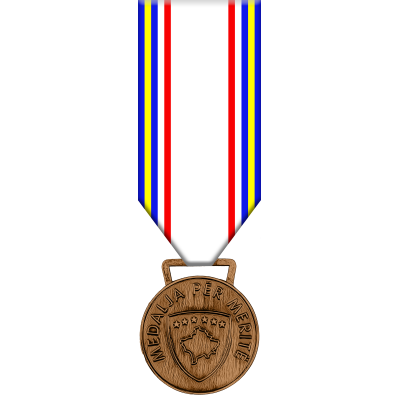 Medaglia di bronzo Missione Kosovo Croce Rossa