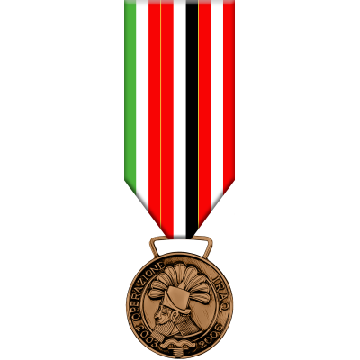 Medaglia Croce Rossa Missione Antica Babilonia Iraq