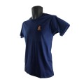 T-shirt Polizia di Stato blu in cotone