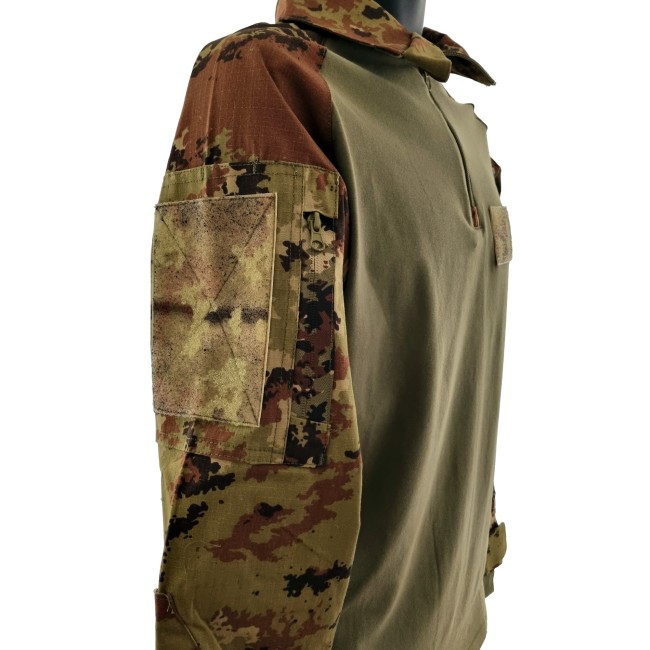 Combat Shirt Esercito vegetata laterale