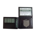 Ascot Portafoglio Polizia 260 orizzontale con placca occultabile