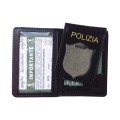 Ascot Portafoglio Polizia 600 verticale in pelle