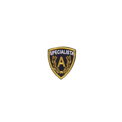 Patch Specialista Armaiolo Esercito ricamata