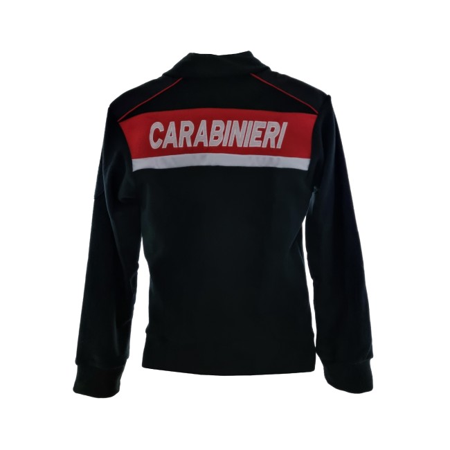 Pile Radiomobile Carabinieri con zip posteriore