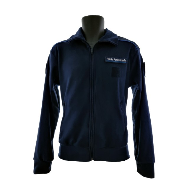 Pile Polizia Penitenziaria con zip frontale