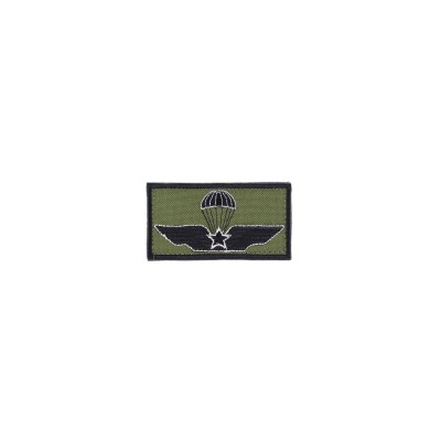 Patch Brevetto Paracadutista Militare Esercito ricamata bassa visibilità