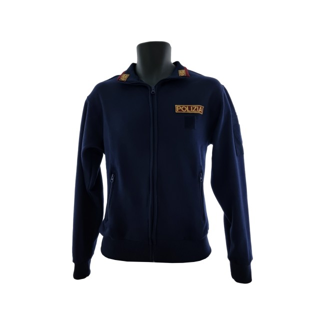 Pile Polizia di Stato con zip frontale