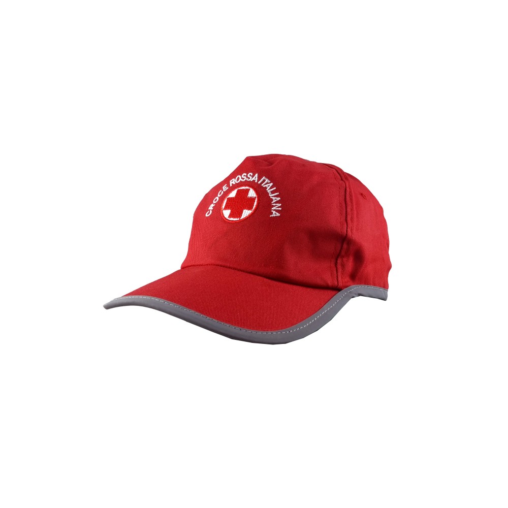Berretto Baseball Croce Rossa in cotone
