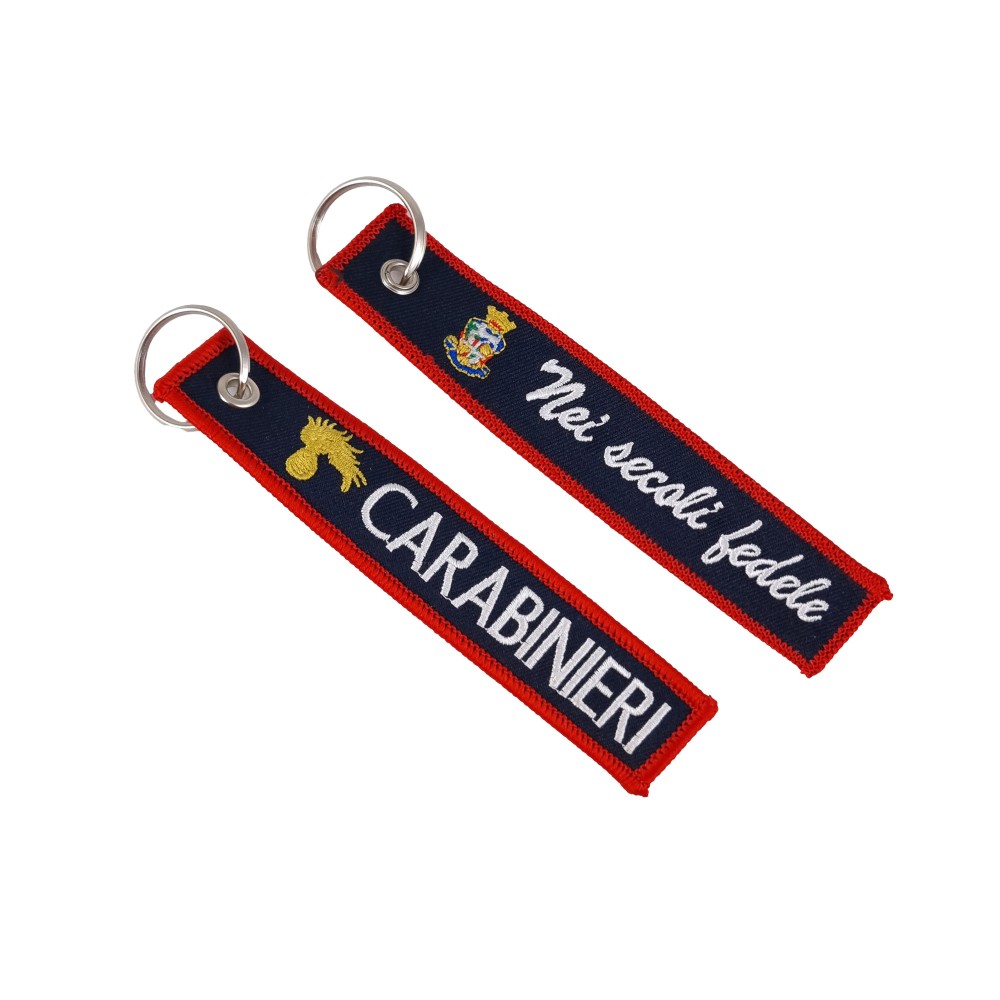 Portachiavi Carabinieri ricamato