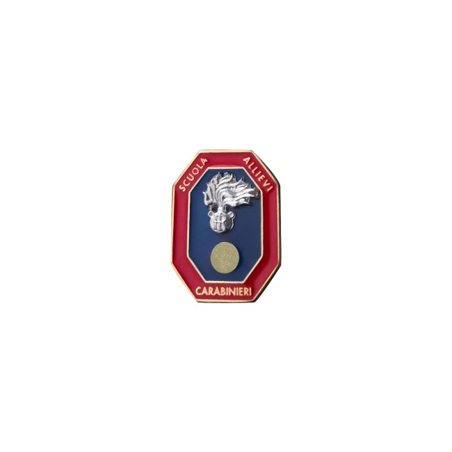 Spilla Scuola Allievi Carabinieri in metallo