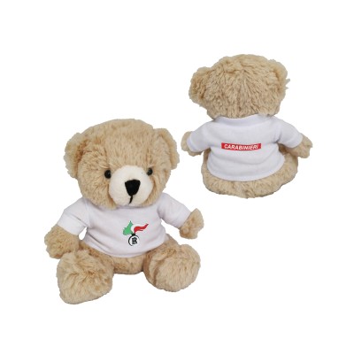 Orsetto Peluche Carabinieri con polo bianca