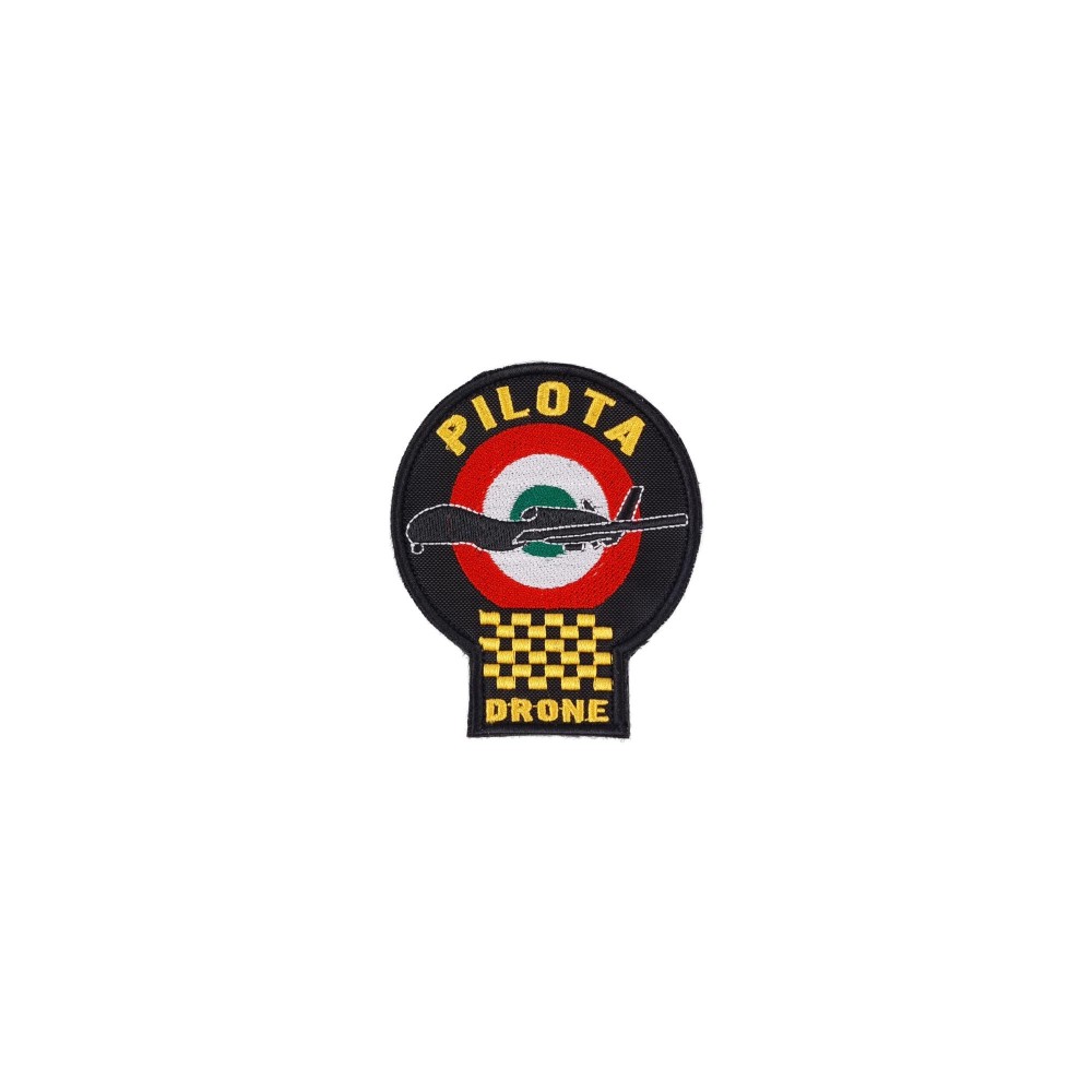 Patch Pilota Drone Esercito ricamata