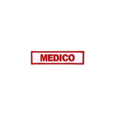 Patch Medico Croce Rossa ricamata