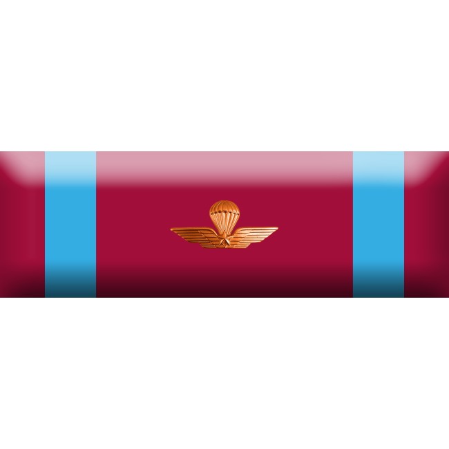 Nastrino al Merito di lunga attivita' di Paracadutismo Militare (10 anni)