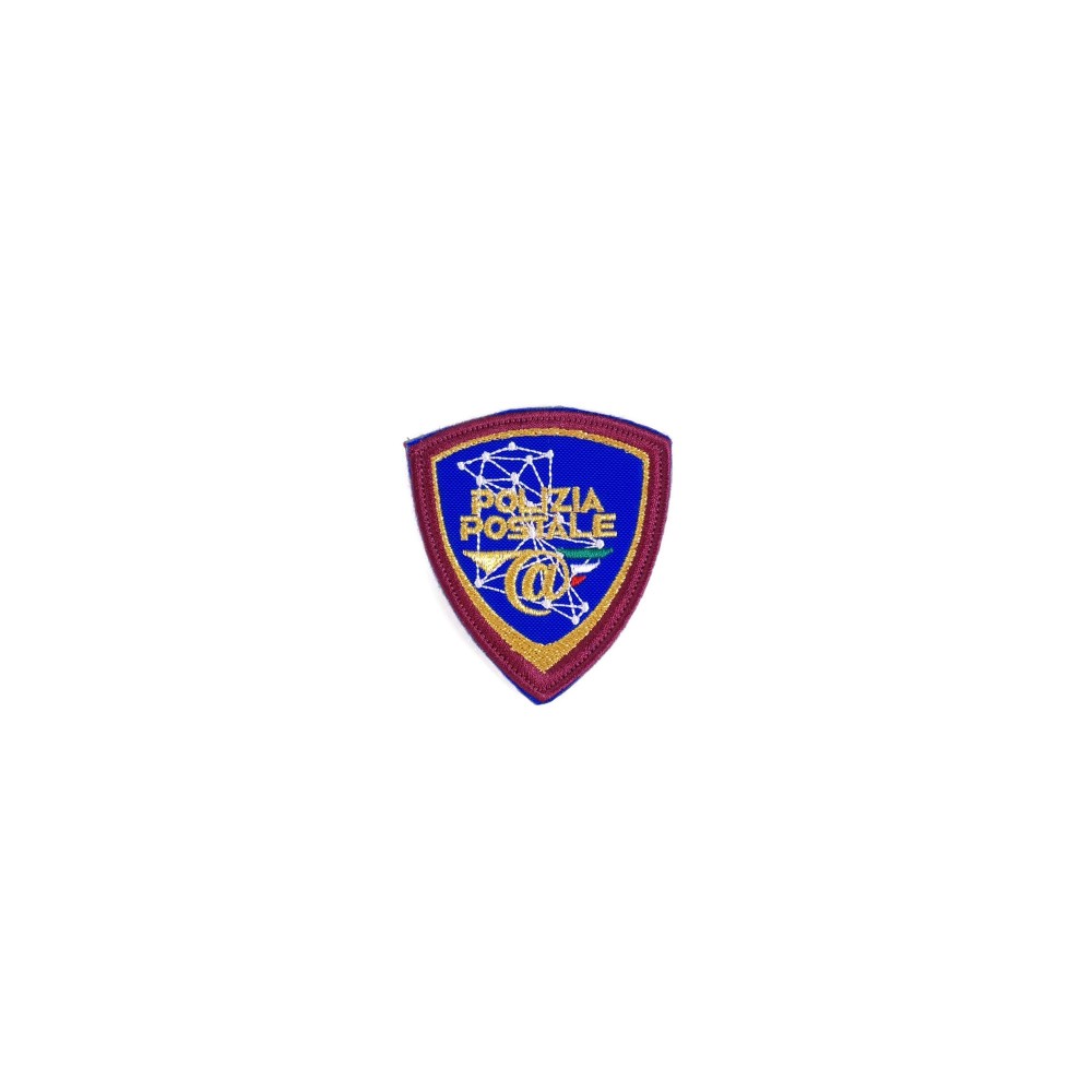 Patch Scudetto Polizia Postale ricamata