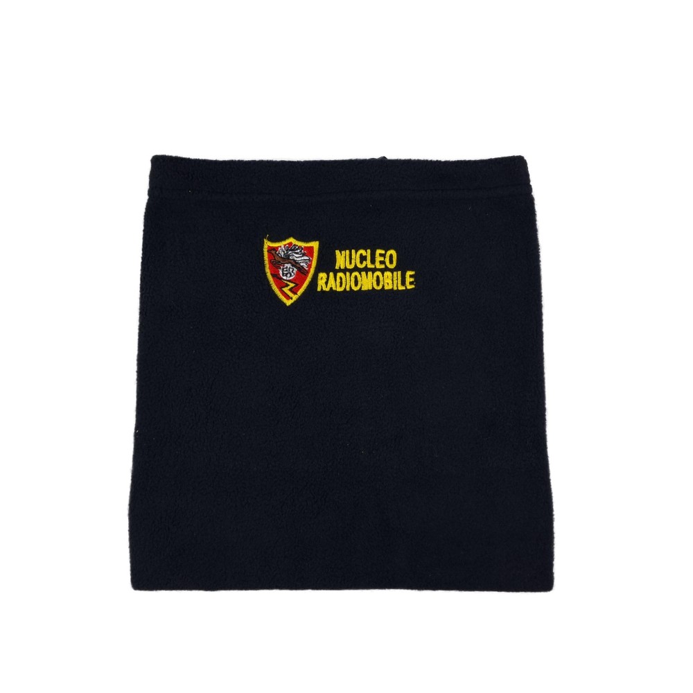 Scaldacollo Radiomobile Carabinieri nero in pile