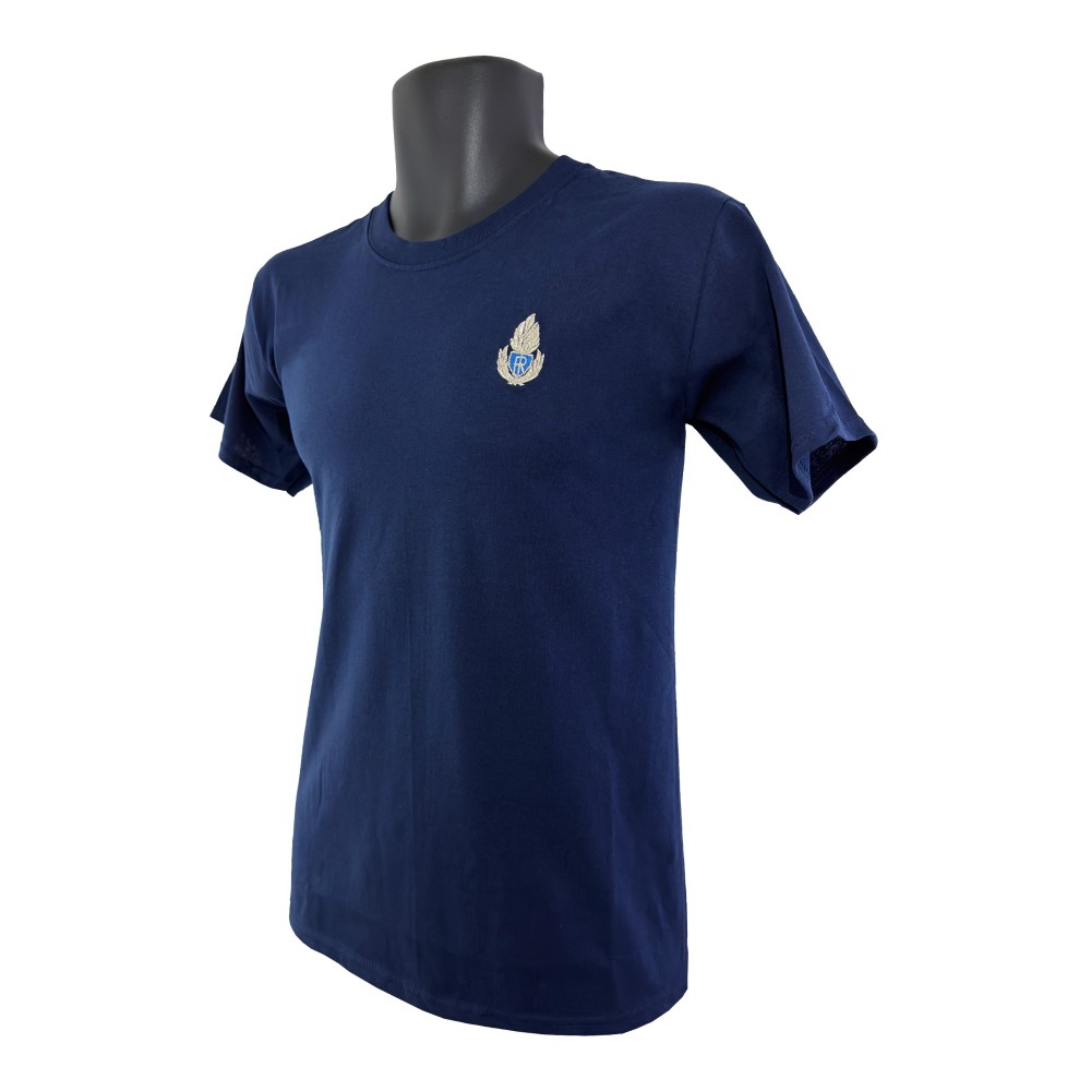 T-shirt Polizia Penitenziaria blu in cotone
