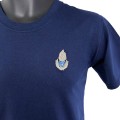 T-shirt Polizia Penitenziaria blu in cotone logo