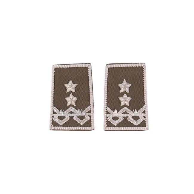 Tubolari Generale Divisione Esercito ricamati kaki