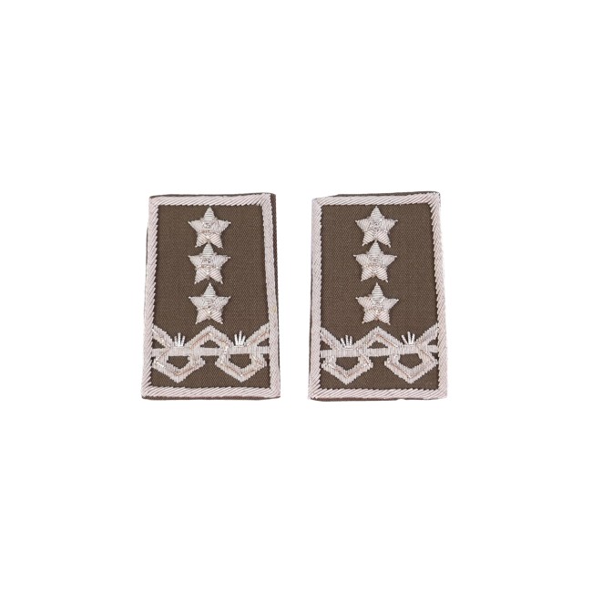 Tubolari Generale Corpo d'Armata Esercito ricamati kaki