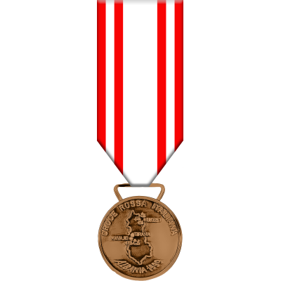 Medaglia Operazioni Albania Croce Rossa Italiana 1999