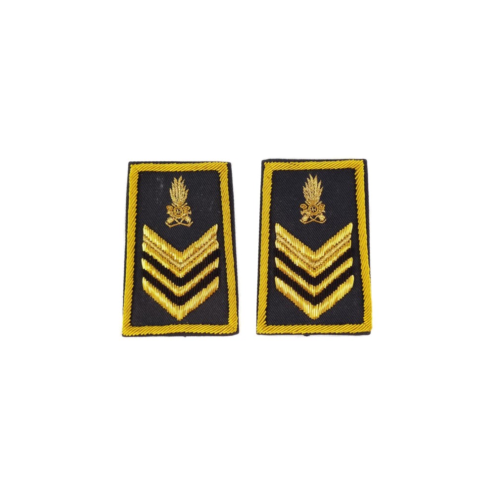 Tubolari Brigadiere Guardia di Finanza ricamati