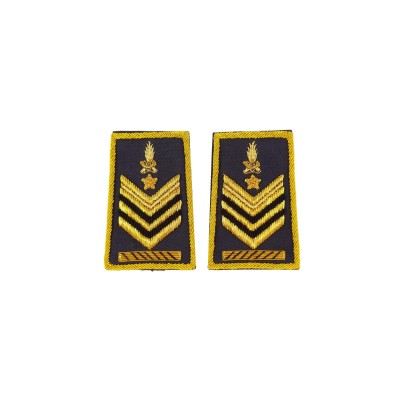 Tubolari Brigadiere Capo Qualifica Speciale Guardia di Finanza ricamati