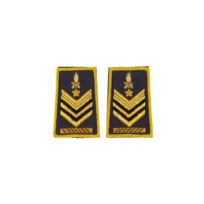 Tubolari Brigadiere Capo Qualifica Speciale Guardia di Finanza ricamati