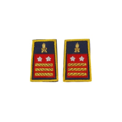 Tubolari Luogotenente Carica Speciale Guardia di Finanza ricamati