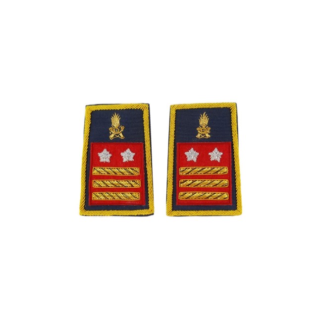 Tubolari Luogotenente Carica Speciale Guardia di Finanza ricamati