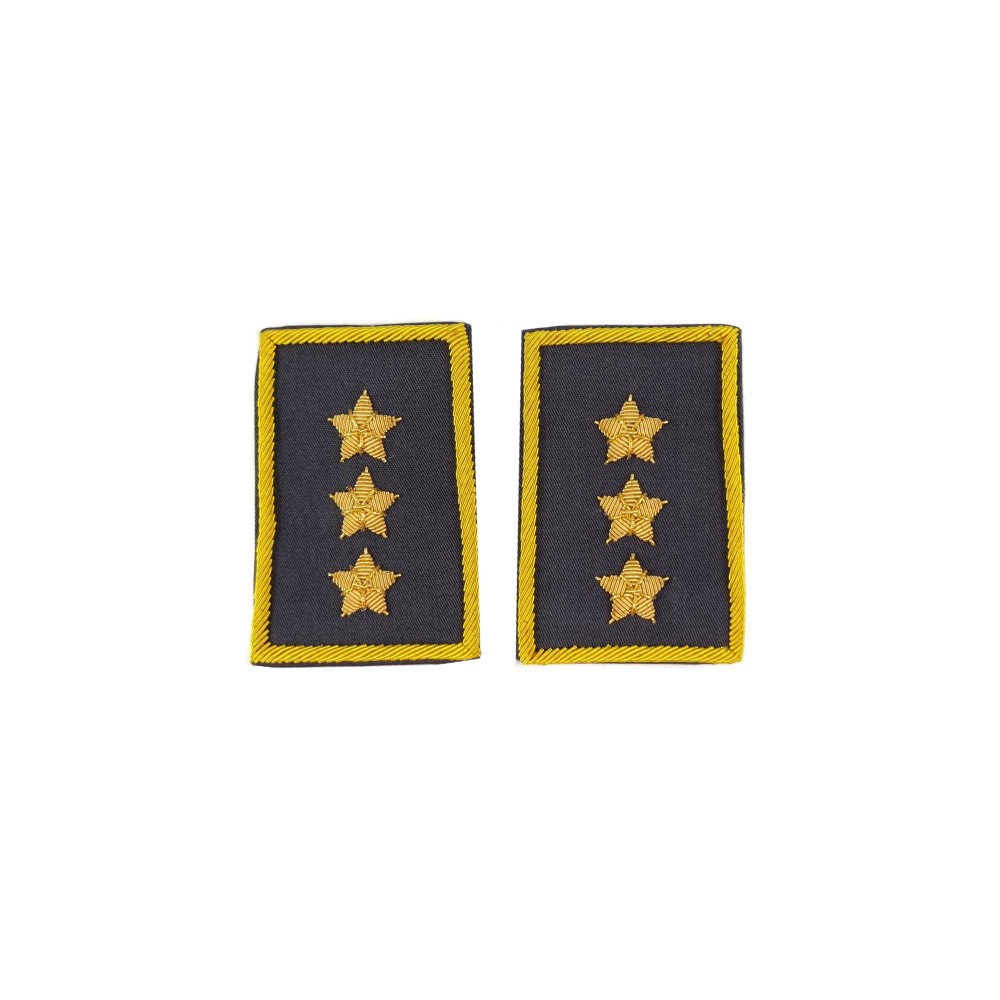 Tubolari Capitano Guardia di Finanza ricamati