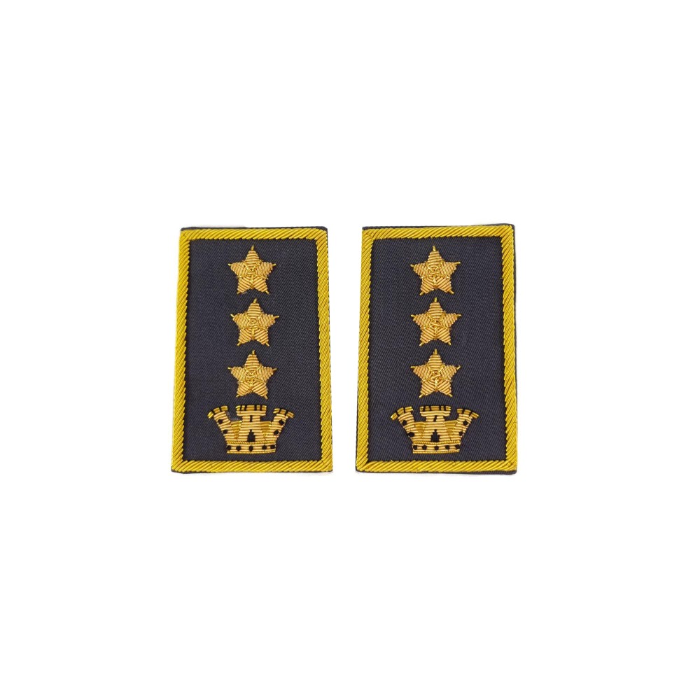 Tubolari Colonnello Guardia di Finanza ricamati