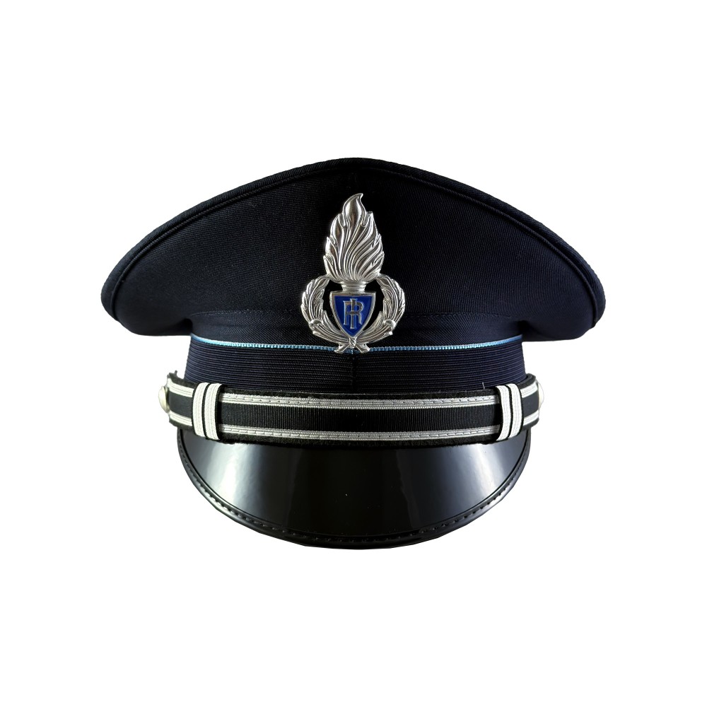 Berretto Sovrintendente Polizia Penitenziaria uomo frontale