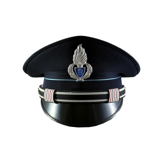 Berretto Sovrintendente Capo Coordinatore Polizia Penitenziaria uomo frontale