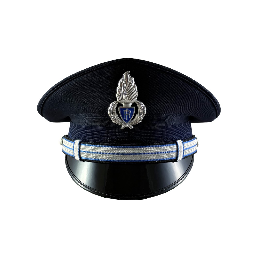 Berretto Vice Ispettore Polizia Penitenziaria uomo frontale
