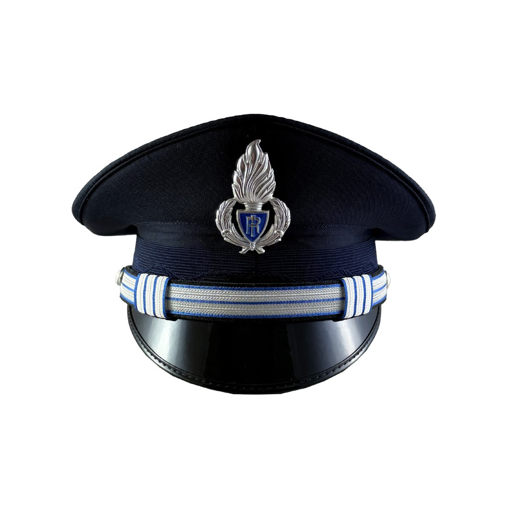 Berretto Ispettore Capo Polizia Penitenziaria uomo frontale