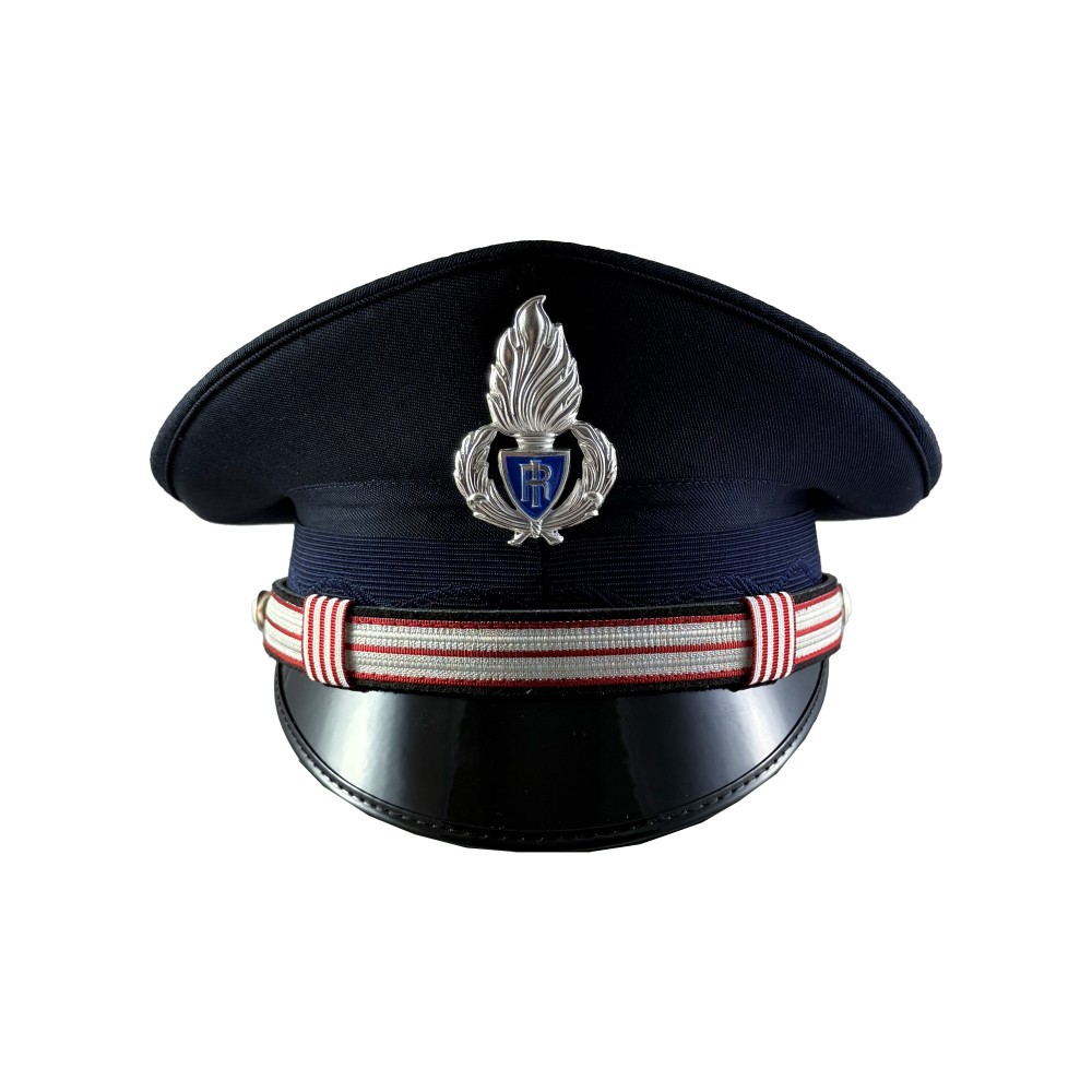 Berretto Sostituto Commissario Coordinatore Polizia Penitenziaria uomo frontale