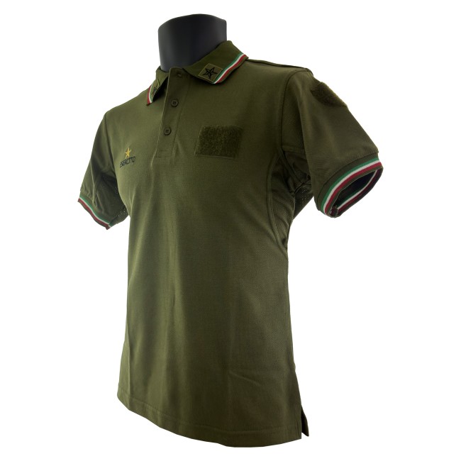 Polo Esercito in Cotone/Poliestere