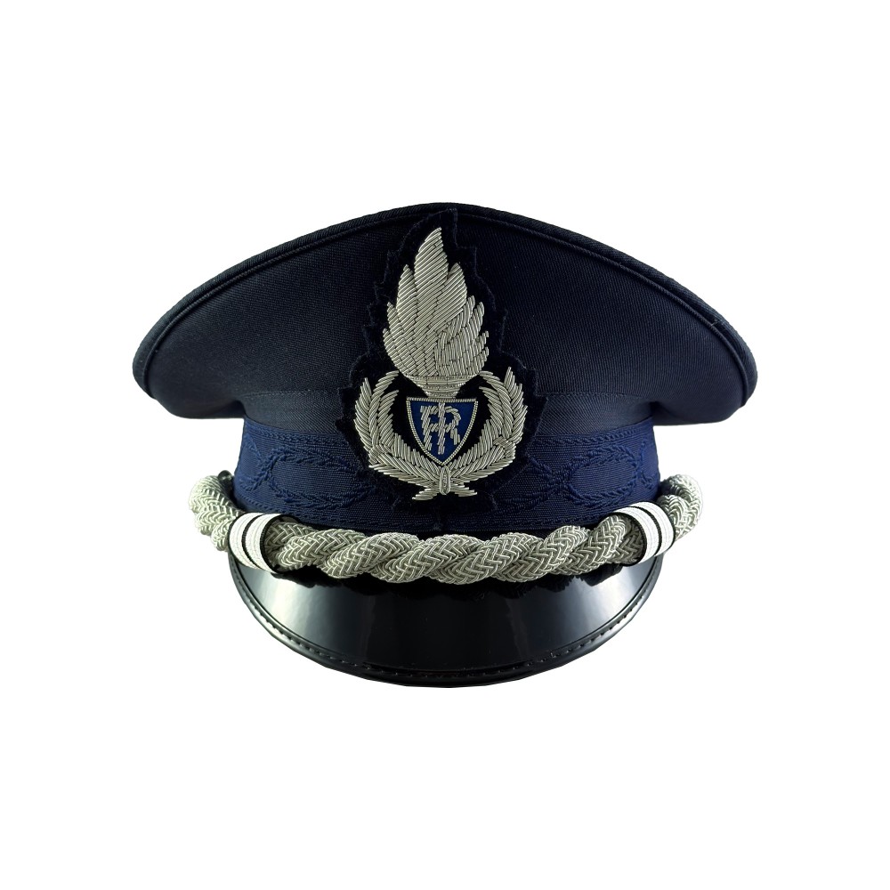 Berretto Commissario Coordinatore Polizia Penitenziaria uomo frontale
