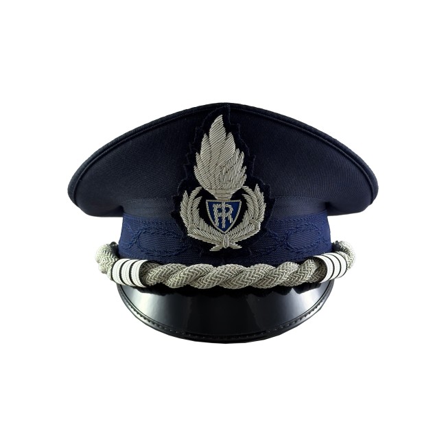 Berretto Commissario Coordinatore Superiore Polizia Penitenziaria uomo frontale