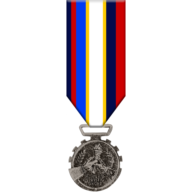 Medaglia Veterano delle Missioni Internazionali retro