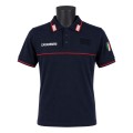 Polo Carabinieri Blu Estiva in Cotone frontale